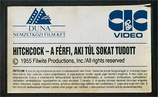 frfi, aki tl sokat tudott - vhs