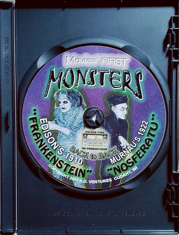 Frankenstein (1910) DVD