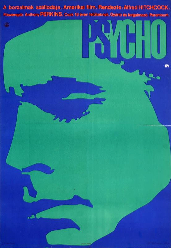 Psycho 1960 magyar plakt